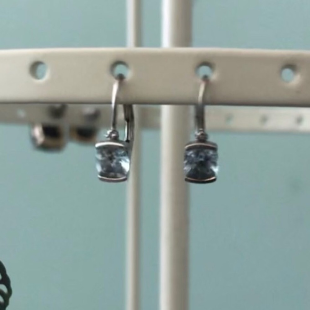 Aquamarine Drop Earrings